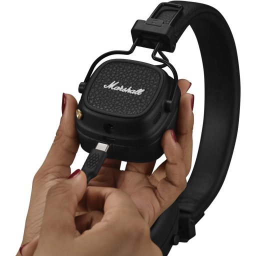 Marshall Major V Bluetooth fejhallgató (fekete)