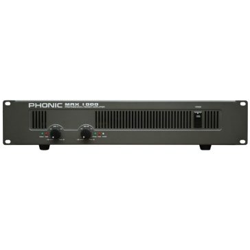 Phonic MAX1000 Végerősítő, 2x300W/4Ohm