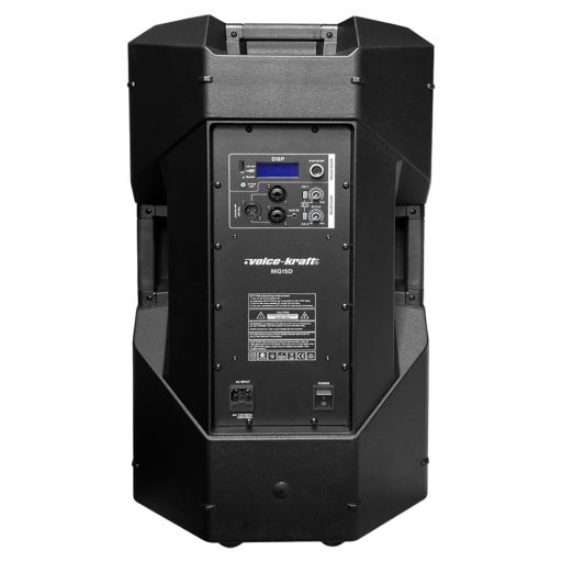 Voice-Kraft MG15D Bi-Amp Aktív hangfal 500/1000W, 15",DSP, Bluetooth 5.1 TWS