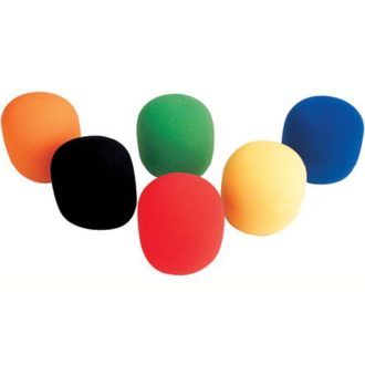 MIC-006 színes mikrofon szivacs készlet 6db-os