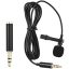 MIC-350 PRO csíptetős mikrofon telefonhoz és más készülékhez