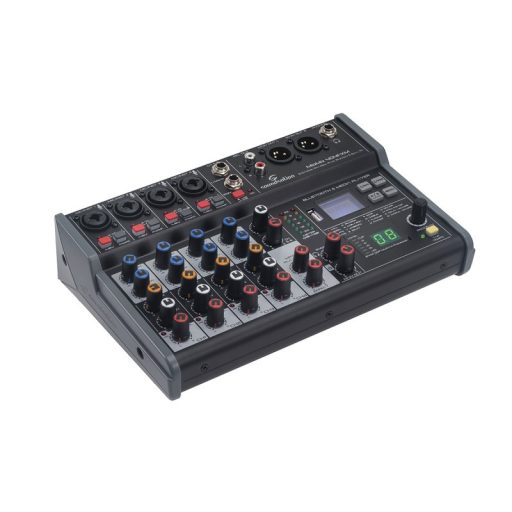 Soundsation MIOMIX 404FXM USB/BT keverő + 24-bit Digital Multi-Effekt 