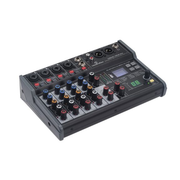 Soundsation MIOMIX 404FXM USB/BT keverő + 24-bit Digital Multi-Effekt 
