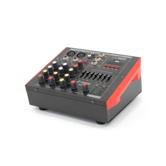 Thunder MQ4 2x300W, 4 csatornás keverőerősítő + Bluetooth Thunder MQ4 2x300W, 4 csatornás keverőerősítő + Bluetooth