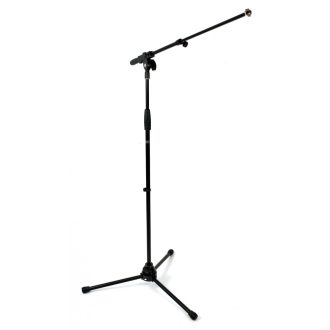Tempo MS200 BK gémes légrugós mikrofonállvány - fekete
