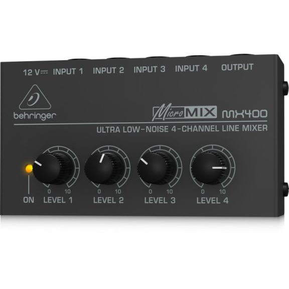 Behringer MX400 MICROMIX mini keverő Behringer MX400 MICROMIX mini keverő