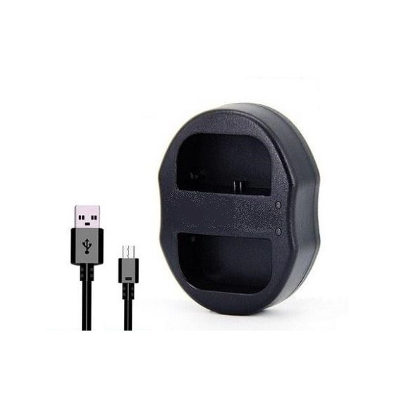 Sony NP-F550 dupla USB-s akkutöltő Sony NP-F550 dupla USB-s akkutöltő