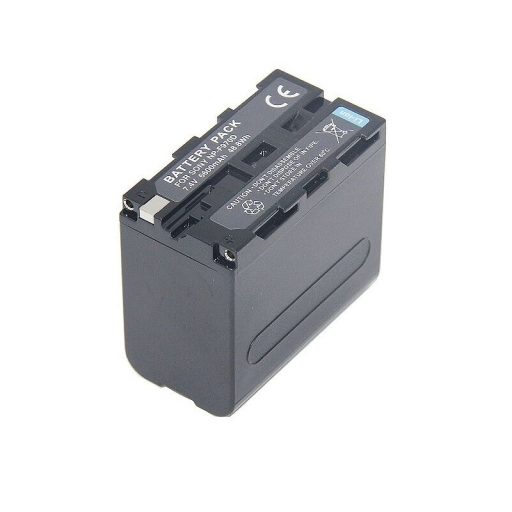 Sony NP-F970D (6600mAh) utángyártott akku töltöttségjelzővel