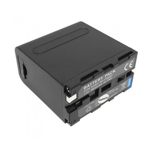 Sony NP-F980D (8800mAh) utángyártott akku töltöttségjelzővel