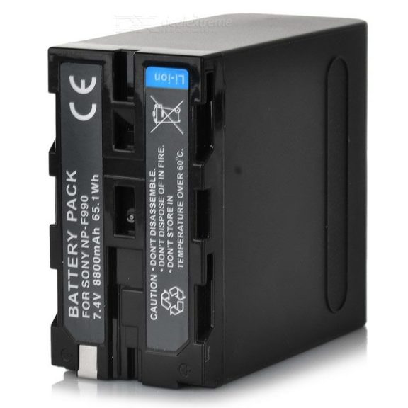 Sony NP-F990 (8800mAh) utángyártott akku