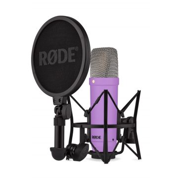   Rode NT1 SIGNATURE Series (10 év gar!) mikrofon szett (lila)