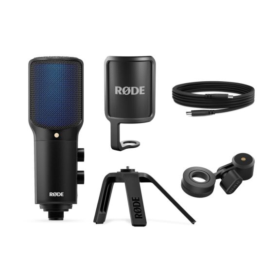 Rode NT-USB+ professzionális USB stúdió mikrofon