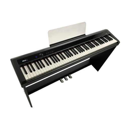 ORLA PF100 digitális pianínó (fekete) állvánnyal