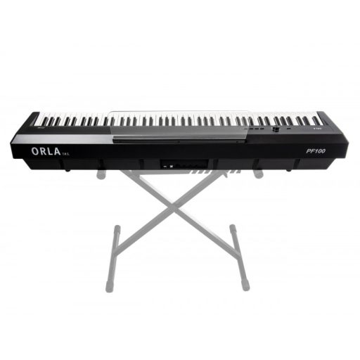 ORLA PF100 digitális pianínó (fekete) állvánnyal