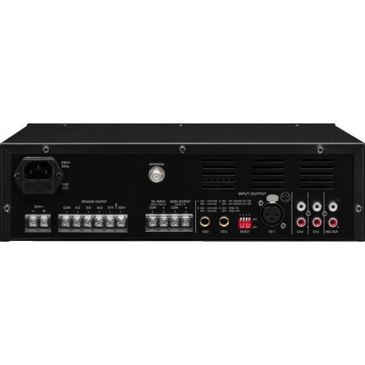 Monacor PA-803DAP keverős erősítő 100V (30W) FM/BT/USB