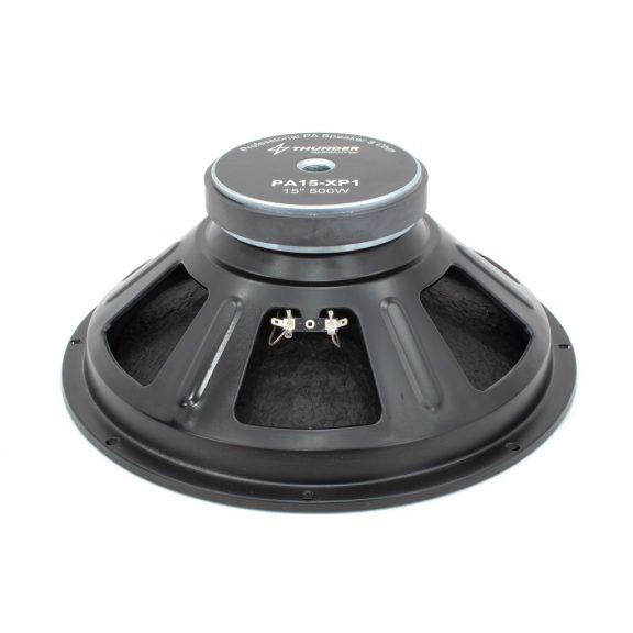 Thunder PA15-XP1 hangszóró 500W, 8 Ohm, lemez kosár (15″ – 38 cm)