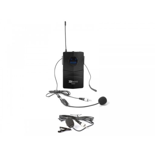 Power Dynamics PD504B UHF vezeték nélküli mikrofon szett (4 x CSÍPTETŐS / FEJ mikrofon) (4 x 50 csatorna) + Koffer