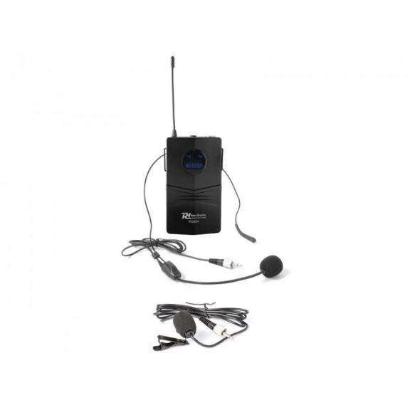 Power Dynamics PD504B UHF vezeték nélküli mikrofon szett (4 x CSÍPTETŐS / FEJ mikrofon) (4 x 50 csatorna) + Koffer