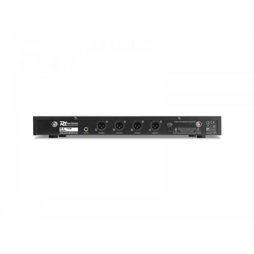 Power Dynamics PD504B UHF vezeték nélküli mikrofon szett (4 x CSÍPTETŐS / FEJ mikrofon) (4 x 50 csatorna) + Koffer