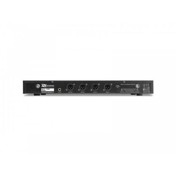 Power Dynamics PD504H UHF vezeték nélküli mikrofon szett (4xKÉZI mikrofon) (4 x 50 csatorna) + Koffer