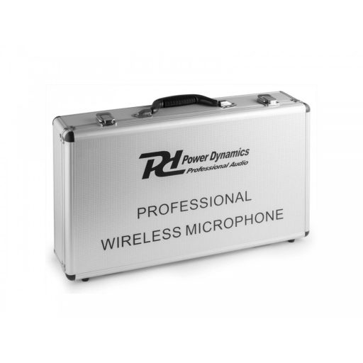 Power Dynamics PD504H UHF vezeték nélküli mikrofon szett (4xKÉZI mikrofon) (4 x 50 csatorna) + Koffer