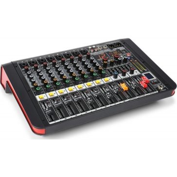   Power Dynamics PDM-M804A (2x200w) keverőerősítő, Bluetooth + Effekt