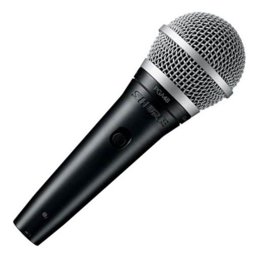 Shure PGA48 XLR dinamikus mikrofon + kábel