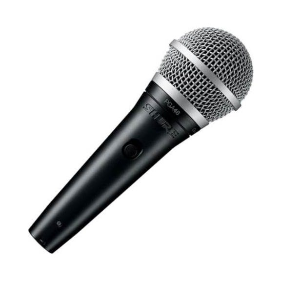 Shure PGA48 XLR dinamikus mikrofon + kábel