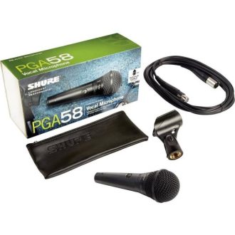 Shure PGA58 QTR dinamikus mikrofon + kábel