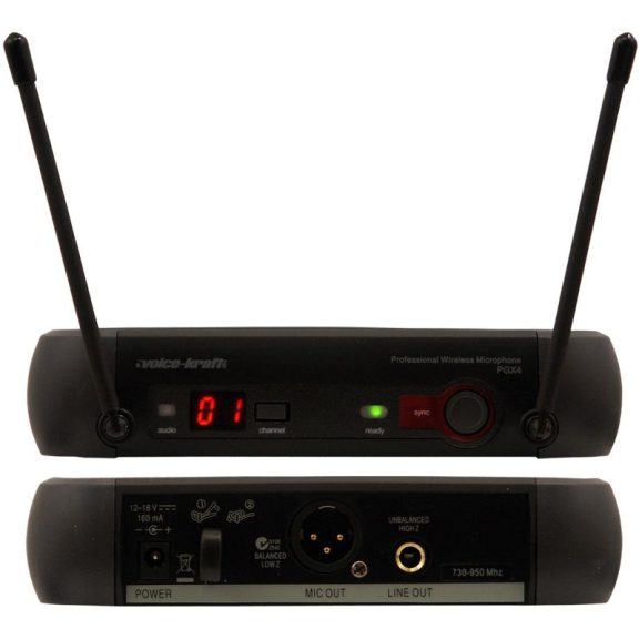 Voice-Kraft PGX4 UHF kézi mikrofon szett Voice-Kraft PGX4 UHF kézi mikrofon szett