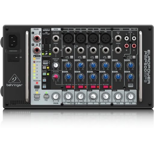 Behringer PMP500MP3 EUROPOWER keverőerősítő