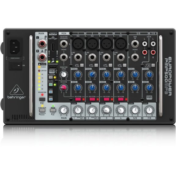 Behringer PMP500MP3 EUROPOWER keverőerősítő