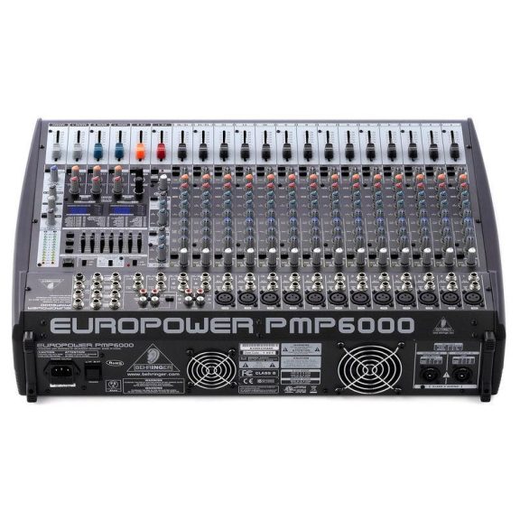 Behringer PMP6000 EUROPOWER keverőerősítő Behringer PMP6000 EUROPOWER keverőerősítő
