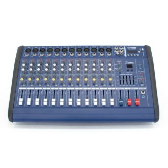   Thunder PMX1202D-USB 2x500W, 12 csatornás keverőerősítő + Bluetooth