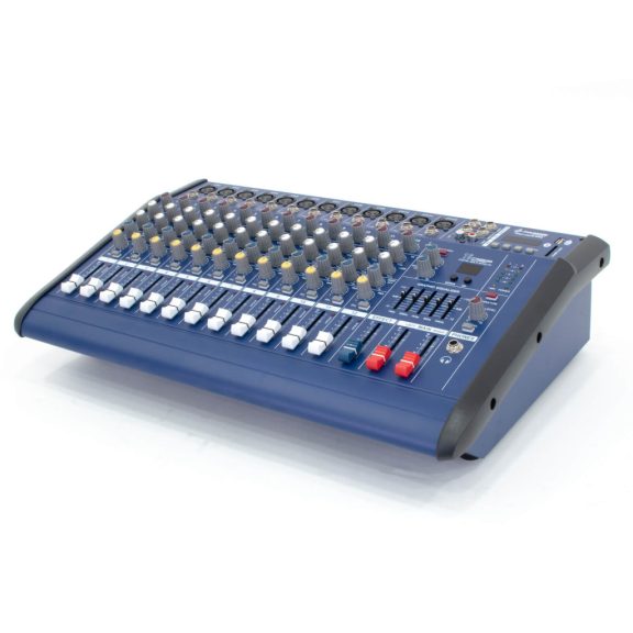 Thunder PMX1202D-USB 2x500W, 12 csatornás keverőerősítő + Bluetooth Thunder PMX1202D-USB 2x500W, 12 csatornás keverőerősítő + Bluetooth