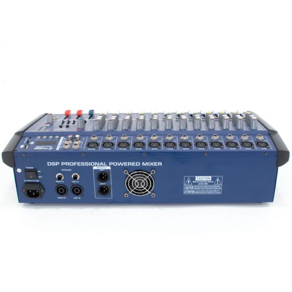 Thunder PMX1202D-USB 2x500W, 12 csatornás keverőerősítő + Bluetooth Thunder PMX1202D-USB 2x500W, 12 csatornás keverőerősítő + Bluetooth