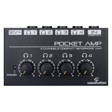 Soundsation POCKET AMP fejhallgató erősítő 