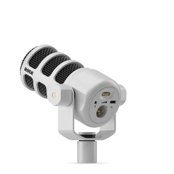 Rode PodMic USB (5 év gar!) dinamikus broadcast és podcast mikrofon (XLR / USB) fehér