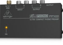 Behringer PP400 lemezjátszó előerősítő