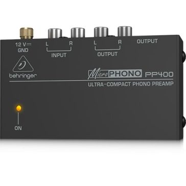 Behringer PP400 lemezjátszó előerősítő