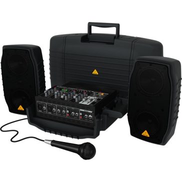   Behringer PPA200 EUROPORT hordozható mobil hangosító szett