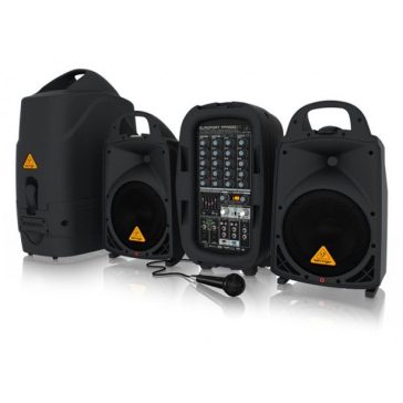   Behringer PPA500BT EUROPORT hordozható mobil hangosító szett