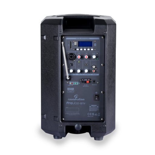 Soundsation PROVIBE 8AIR aktív akkus BT hangfal 250W csúcsteljesítménnyel