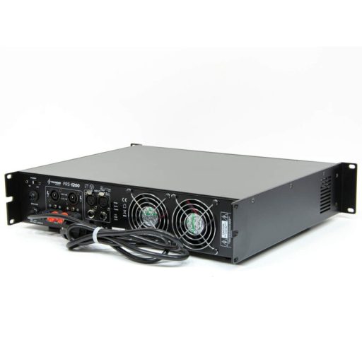 Thunder PRS-1200 végfok erősítő 2x600W Bridge: 1x1200W