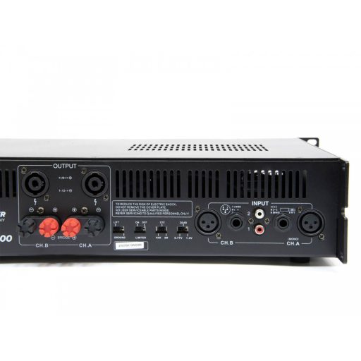 Thunder PRS-600 végfok erősítő 2x300W Bridge: 1x600W