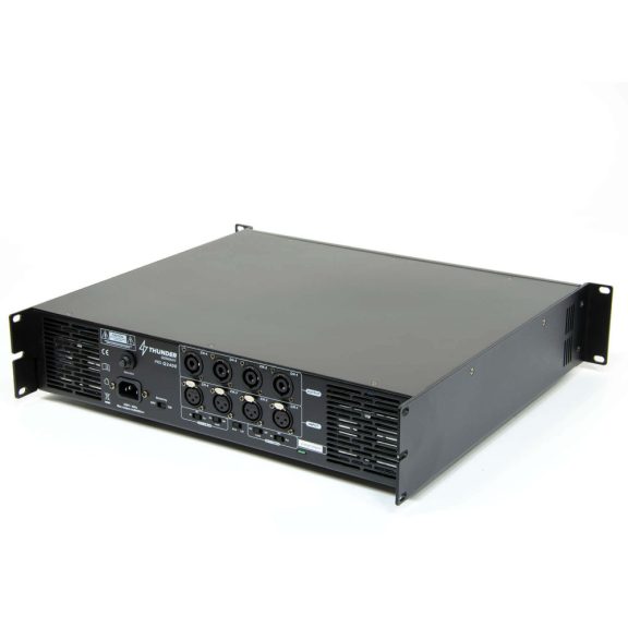 Thunder PRS-Q2400 Quadro végfok erősítő 4x600W, Bridge: 2x1200W