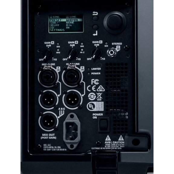 QSC K12.2 aktív hangfal (6 év gar!) 2000W QSC K12.2 aktív hangfal (6 év gar!) 2000W