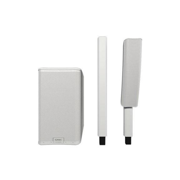 QSC KC12 (6 év gar!) aktív mobil hangsugárzó 3000W (fehér)