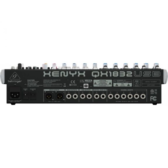 Behringer QX1832USB XENYX keverőpult Behringer QX1832USB XENYX keverőpult