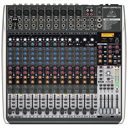 Behringer QX2442USB XENYX keverőpult